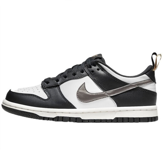 Nike (Nike) Zapatos casuales de mujer Summer NUEVO AIR Jordan 1 Low AJ1 Atendy Low-Top Coushinging Sports Sports Dh9764-001/Black and White Little Panda 36
