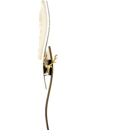 GUYES long wall lamp minimalist light luxury living room wall simple modern bedroom bedside wall lamp Guangdong Zhongshan lamp wall lamp gold 80CM warm light