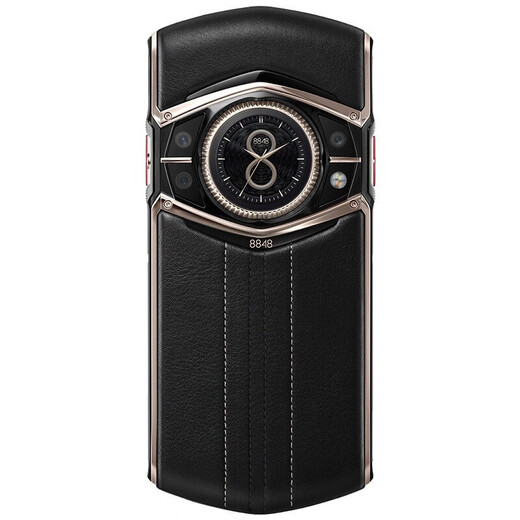 8848 Titanium Mobile M6 Version Full Network Connection 5G (NSA Mode) Flagship Encrypted Light Luxury Business Connection Mobile Titanium Alloy Frame, Snapdragon 865 M6 Customized Cowhide [12G+1T] 5G Full Network Connection 95 New