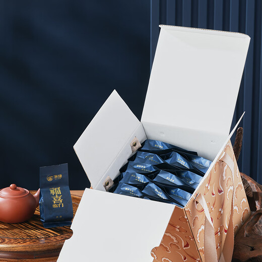 中茶海堤肉桂茶叶礼盒 岩茶乌龙茶节日礼物送礼长辈 【礼重韵长】福喜临门 408g*1盒