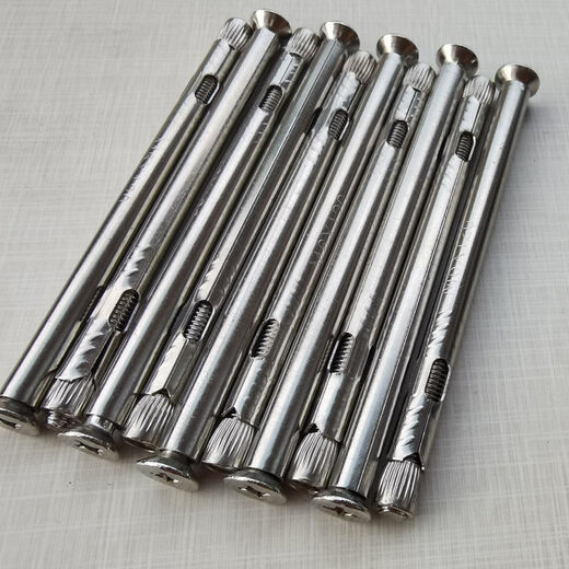 JPHZNB Stainless Steel Internal Expansion Screw Cross Countersunk Head Exploding Screw Top Exploding Screw Breaking Bridge Aluminum Doors and Windows Top Exploding Screw M6*100 (full length 90mm) 10 pieces