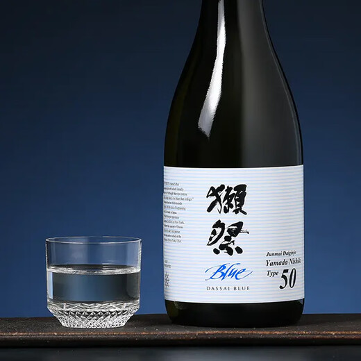 獭祭Dassai BLUE50 美国蓝720ml礼盒装 纯米大吟酿 原装进口