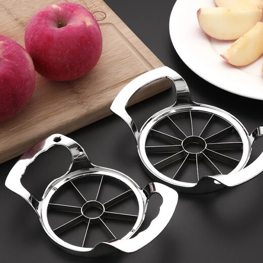 Qiashuo multi-functional stainless steel Sydney apple slicer and divider, household fruit cutting tool and quick cutter. Stainless steel material + eight blades + special core knife. Limited time sale. Kitchen. Effortless to cut anything.