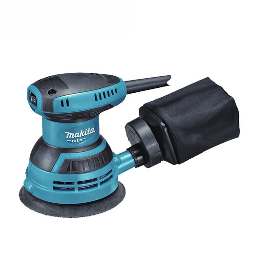 小型电动砂纸机M9202B打磨机砂光油漆腻子家具抛光M9204B BO5041带集尘带调速+10张砂纸