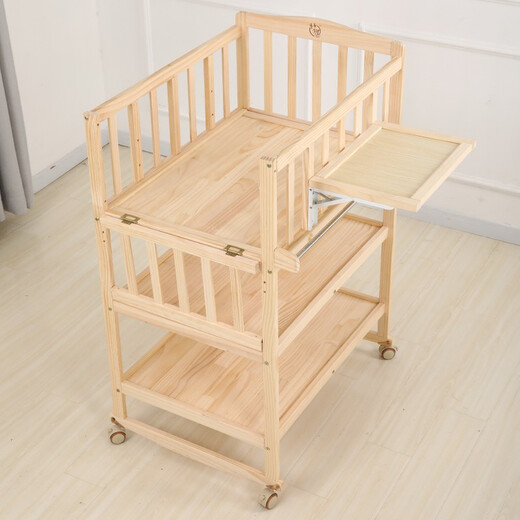 Best Love multifunctional baby diaper table baby bb shaker solid wood newborn changing touch table massage bathing care table side panel shakeable diaper table