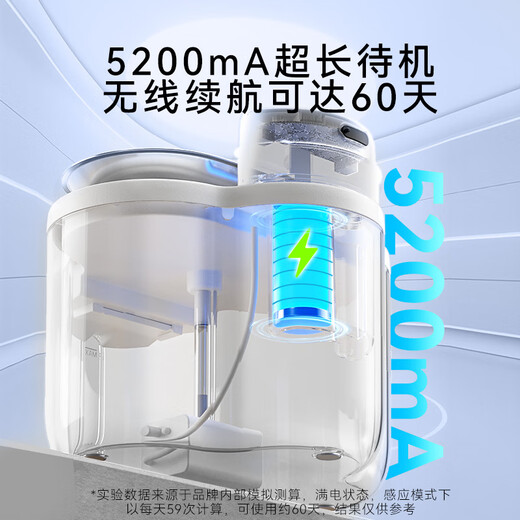 嬉皮狗（hipidog）嬉皮狗hipidog猫咪饮水机恒温酸奶机猫喝水宠物自动加热饮水器不 恒温款弥雅白款-3600mAh 犬猫通用