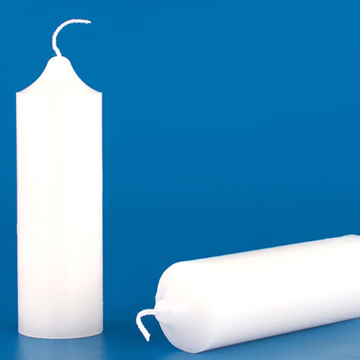 Yigongda Jingcang Suda Bold Candle Large Smoke-free Daily Experimental Power Outage Emergency 5*20cm (2 Pack) White