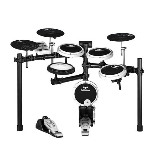 Instrument de percussion pliable portable Portable Forme pour enfants pour débutants adultes 3 cymbales X3S plus haut-parleur Bluetooth 50W