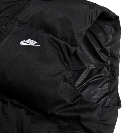 耐克（NIKE）男装保暖棉服马甲 春季新款运动服户外防风棉衣背心外套休闲上衣 FB7374-010 S