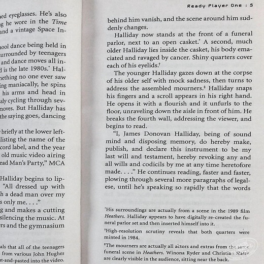 头号玩家 玩家一号（电影版）英文原版 Ready Player One 英文小说