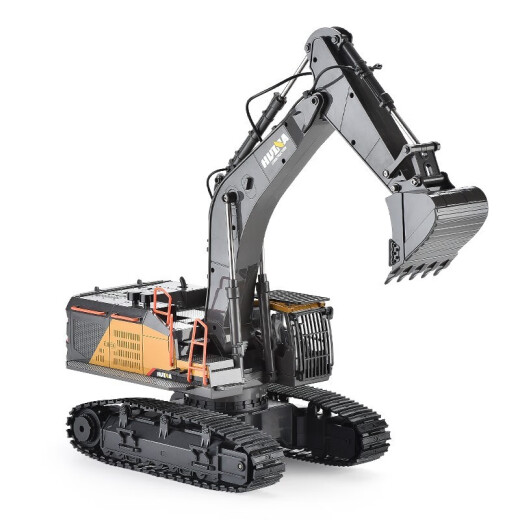 Huina Toys (HUINATOYS) Huina large alloy engineering vehicle excavator remote control excavator toy excavator car boy adult excavator Huina 22-channel remote control excavator-592 official standard (1 rechargeable battery)