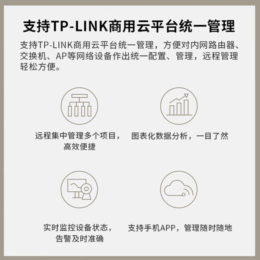 TP-Link Enterprise VPN Hochgeschwindigkeits-Multi-WAN-Port-integrierte AC-Internetverhaltensmanagement SMS-Authentifizierung 10 Gigabit SFP Optical Port Enterprise-Klasse Firewall Wired Router TL-ER6220T/Quad-Core 20 Gigabit Optical Port mit 1000