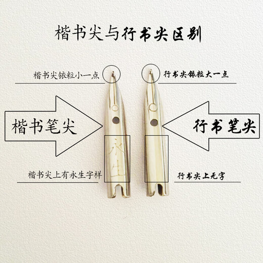 Immortal 616 nib 612 Immortal 601 cylinder 728 nib 729 small nib 730 universal 18.5mm dark tip gold plated 0.5 (18.5mm) group 2 dark tips