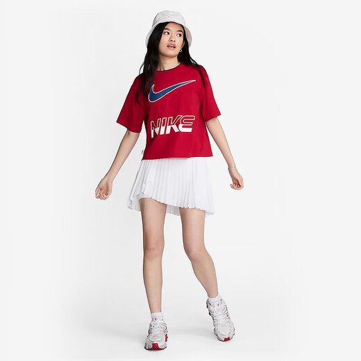 耐克（NIKE）2024夏女运动休闲透气短袖 HF6291-687 HF6291-687 XL