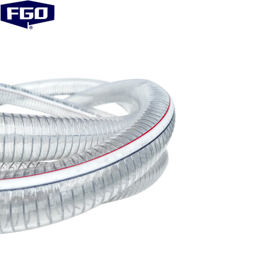 FGO PVC transparent steel wire hose, how many meters do you need (unit price of 1 meter), inner diameter 50mm, wall thickness 3.5mm PVC