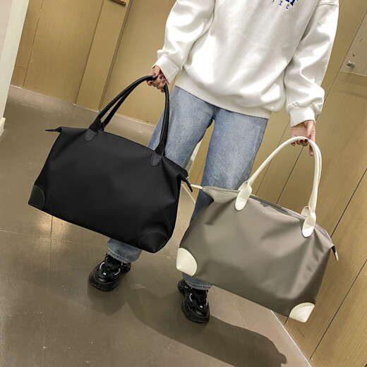 AI Xiner Handbag Bag Women's Short Travel Travel A LAN CAPABILA Capacidad Bolsa de viaje de negocios Bolsa de almacenamiento Bag Boarding Sports Versátil
