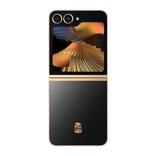 Samsung Samsung kümmert sich um die Welt W25 Flip AI Mobiltelefon großes Visionsfeld Smart externer Bildschirm 50 Millionen Pixel Foto Telefon 12 GB+512 GB Keramik Schwarz