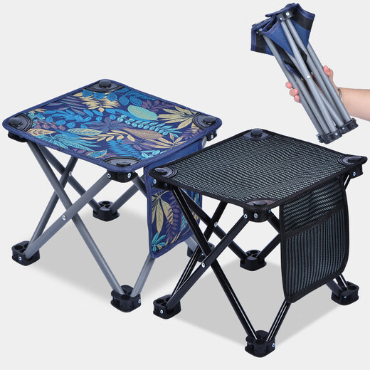 Zhenyou (Grsaed) folding chair folding Mazar outdoor fishing chair sketching chair picnic travel subway portable chair with storage bag stripes