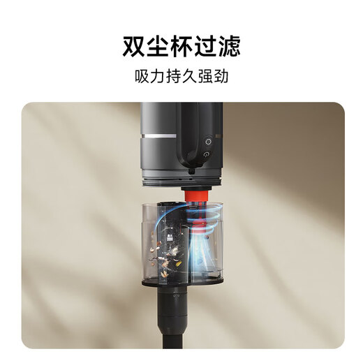 Mijia Xiaomi Wireless Floor Scrubber 3Max Sweeping, Vacuuming, Washing, Mopping and Mite Remover All-in-one 180 Lay-flat Whole House Cleaning Full-chain Sterilization Hot Air Drying