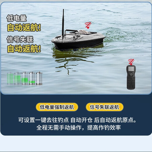 Jiang Feng y Yubata Barco remoto Boat Batter Nuevo GPS de alta velocidad de alta velocidad GPS One-Hick Automatic Return Tutlomatic Intelligent Sugerio: envío extremadamente rápido, garantía de tres años