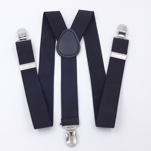 Queen Trip Männer und Frauen Kinder hängen Belt Babyhosen Gurt Clip Fashion Riemen mit Schuluniformbühne Schwarz schwarz