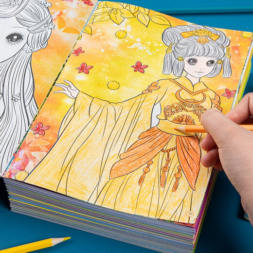 Livres de coloriage de princesse, 6 volumes, livres de dessin pour enfants, dessins des élèves de l'école primaire, livres de peinture, outils de filles, graffiti