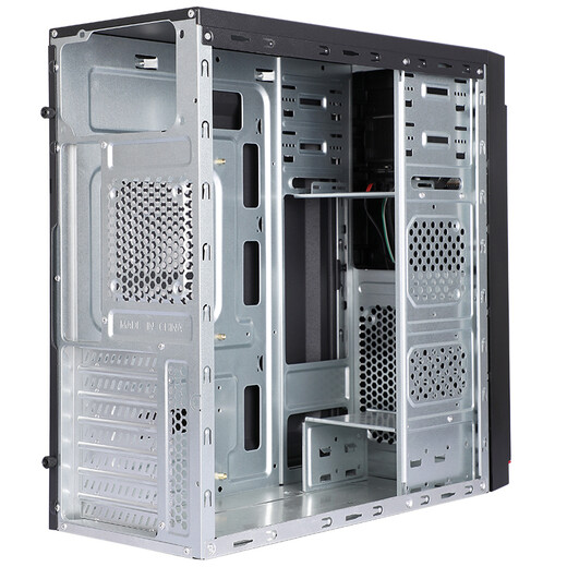 Big Buffalo (BUBALUS) 1008 business case + powerful 300 desktop computer electromechanical set (with optical drive position/with 300W power supply/support ATX motherboard/support backline/home office)