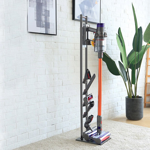 Suitable for Dyson vacuum cleaner storage rack V6V8V10 hanging rack floor rack charging hanging stand punch-free bracket high-style arc model flat type suitable for V6/7/8