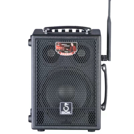 SOK audio high power, high volume, loud pressure, small size, outdoor lever playing, singing, singing, square dancing, Bluetooth portable speaker, Extraordinary Master 910.912 910 (single 8-inch)