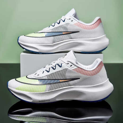 
Gukadun (GUKADUN) men's shoes breathable mesh casual sports shoes men Putian boys running summer mesh shoes students pegasus running shoes men 9901 white and blue 40