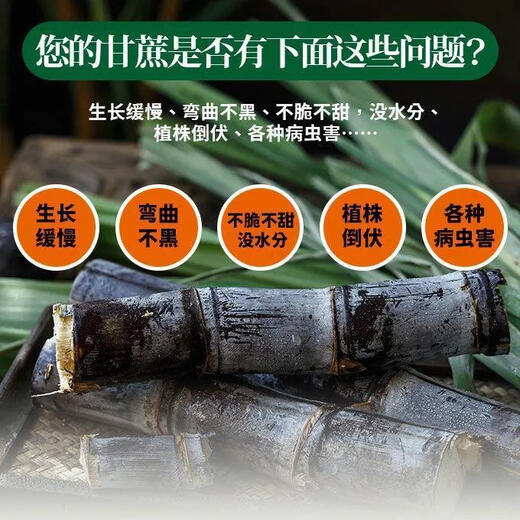 Special compound fertilizer for sugar cane, base fertilizer for thickening and straightening, strong and thickening for primates, thickening and sweetening for fruit trees, organic compound fertilizer, slow-release fertilizer, special fertilizer for sugar cane. 1 Jin Jin is equal to 0.5 kg.