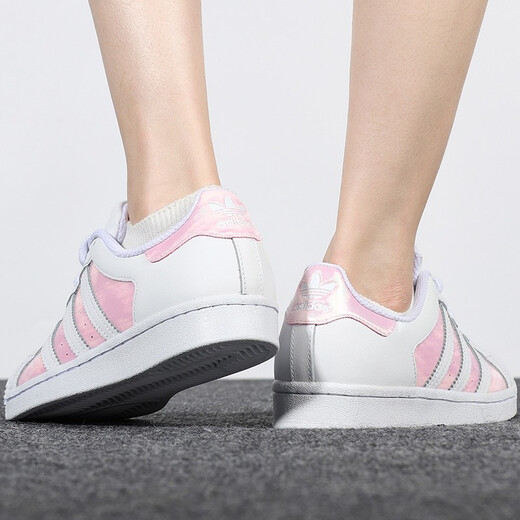 阿迪达斯 （adidas）三叶草男女鞋 新款SUPERSTAR 贝壳头时尚透气休闲板鞋M20324 IF3883 38.5