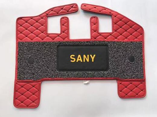 
Excavator foot pad Sany 55/60-975-9215-975-8215-10 Driving floor glue pneumatic customization Red Sany 215-9