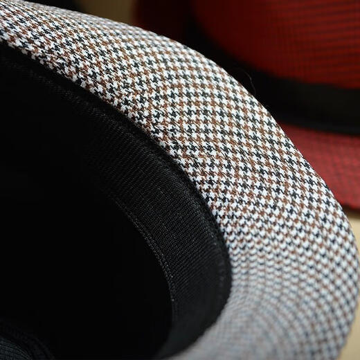 Karond nouveau produit top chapeau hommes et gentleman chapeau d'été rétro de mode britannique jeunesse hommes et femmes lin jazz chapeau décontracté de soleil de soleil.