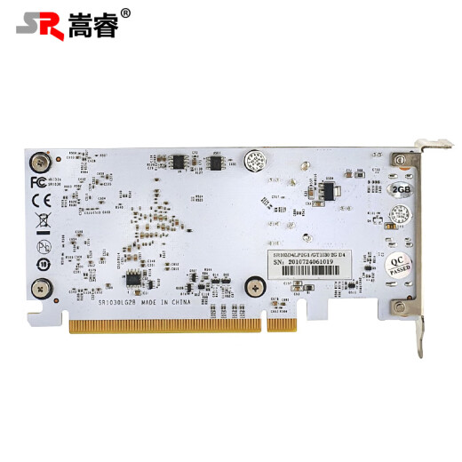 
Songrui Collection Half-Height Knife Card Graphics Card Brand New GTX1060/1050TI/1650/1030/RX550 Server Industrial Control All-in-One Mini Case OPS Computer Graphics Card 2-screen GT1030 4G D4 Office Knife Card DP+HDMI