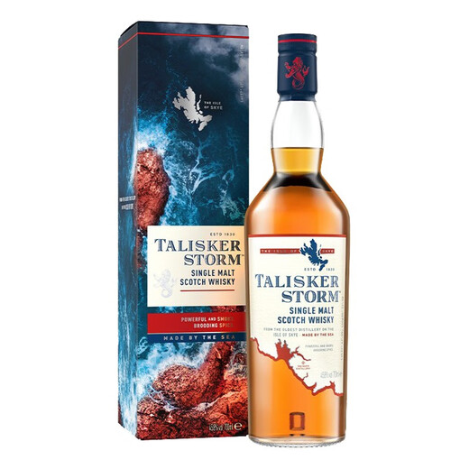 Talisker Talisker single malt Scotch whiskey imported foreign wine 10-year storm port barrel DE Talisker storm 700mL1 bottle