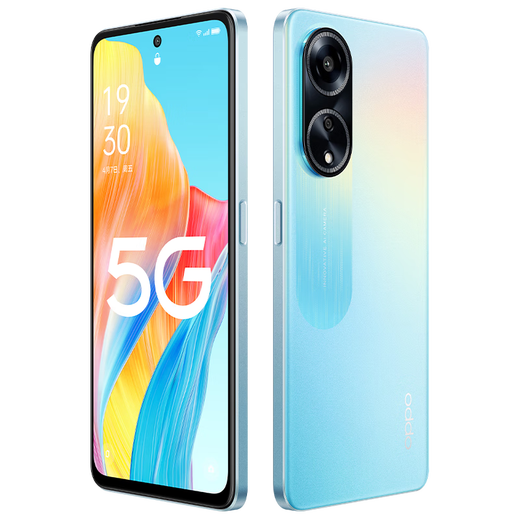 OPPO A1 5G手机大内存长续航 120hz 高通骁龙695通智能 二手手机 浩海蓝 12GB+256GB 99新