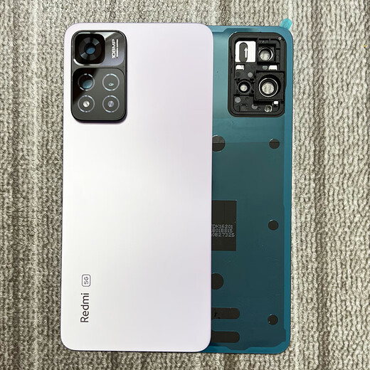 Suitable for Redmi Note11Pro original glass back cover note11Pro + original mobile phone battery cover rear screen note11pro mysterious black mirror with accessories frame