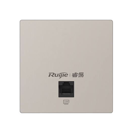 Ruijie Wireless Panel AP Gigabit/100M Single Band Dual Band WIFI6 POE Power Supply Villa Large Flat Floor Company RG-EAP102(F) Gold/1200M/Dual Band New Original Genuine Product Includes 13% Tax