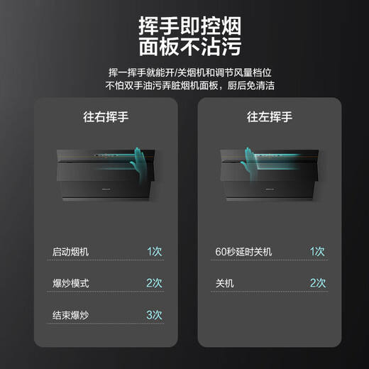 
Vanward [National Subsidy 20%] Side Suction and Exhaust Range Hood 23 High Air Suction and Suction Household Smart Swivel Wash First-level Energy Efficient Home Appliances for Old-New DJ738 Can be equipped with a gas stove
