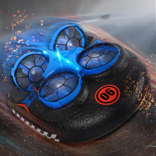 Drone children's toy boy remote control airplane helicopter boy water, land and air three-in-one primary school student mini red remote control airplane/boat/car 3-in-1 30% parents choose 2 batteries