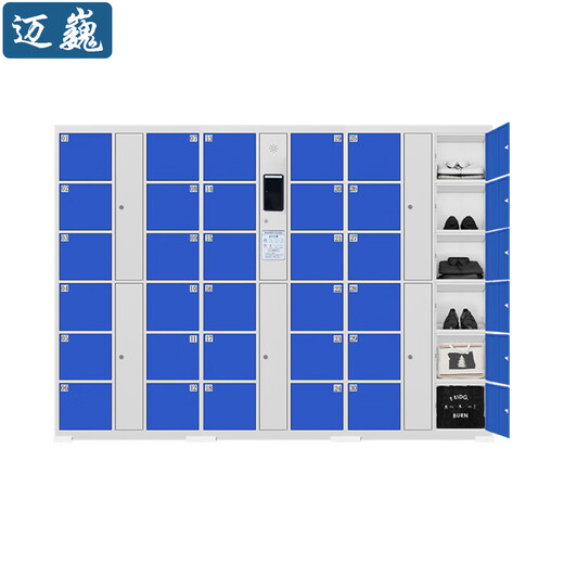 迈巍 电子存包柜 单位员工物品寄存柜2550*460*1800mmWS36 1台