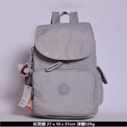
Kipling Kaipulin backpack for travel leisure multi-functional schoolbag k home monkey bag K12147 dark blue small floral