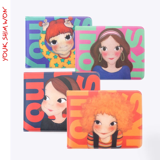 Lu Xinyuan YOUK SHIM WON/Lu Xinyuan Illustration Driver's License Card Holder Driver's License E429LIJX0F