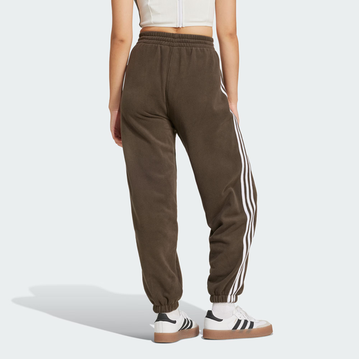 Adidas ADICOLOR TRACK JOGGERS Loose, soft, comfortable, fashionable retro sports knitted sweatpants, women's brown XL