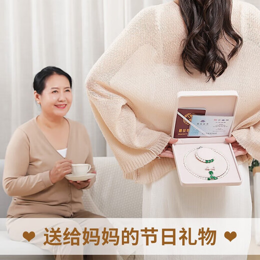 Chinese Gold Freshwater Pearl Necklace Mother's Style Water Drop Chalcedony Pendant Mother's Birthday Gift for Mother-in-Law Practical for Mother's Day Water Drop Chalcedony Freshwater Pearl Set-Jingsuda