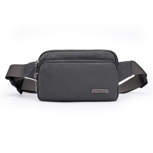 Aotian new waist bag men's single multi-layer waterproof casual bag mobile phone bag wallet business bag horizontal version lightweight Aotian 6193 blue