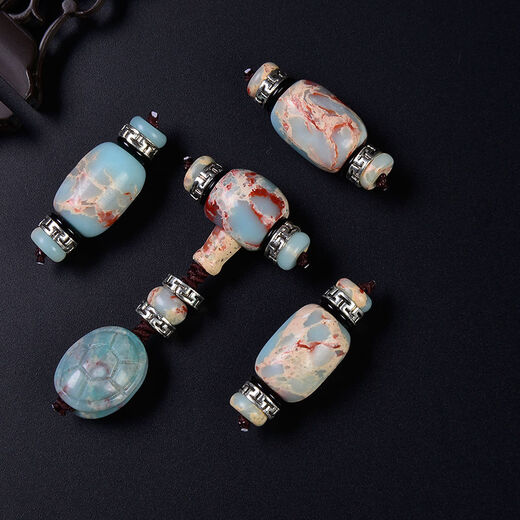 Sarara Accesorios culturales Star Moon Little Vajra Bodhi 108 Piezas Set Pulselas Budistas Baderas Cabeza cuatro sets Diysn3878 Estilo 10 [Tamaño de gran tamaño] Recomendado con 14m-15m
