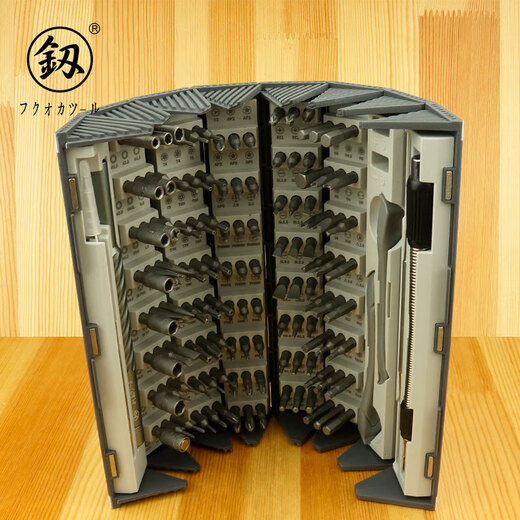 釰福冈精密螺丝刀组套一字十字梅花六角异性批头套装手机维修小起子 FO-9227[精密螺丝刀组套]