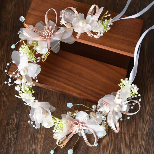 2025 Nouveau Super Xian Meisen Series Lively Flower Bandband Couronne de mariage Original Bride Headress ACCESSOIRES DE COUVREURS ORIGINAL COURS
